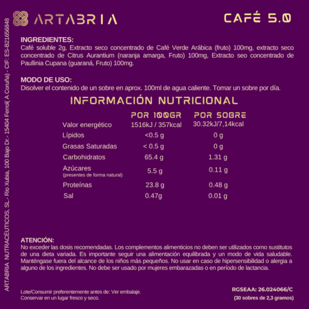 CAFE 5.0 ARTABRIA 2